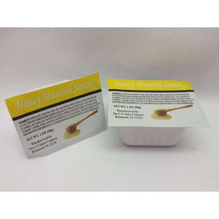 SAUER Sauer Honey Mustard 1 oz. Cup, PK100 06370